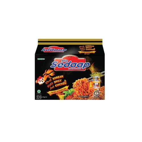 Mie sedaap Korean Spicy 5x 87 GM